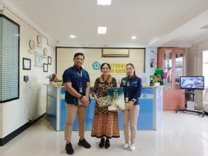 Kunjungan Awal Tahun Bank BNI dan Mandiri di Politeknik Bisnis Kaltara