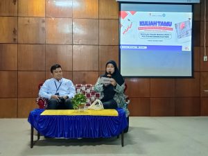 Kuliah Tamu Sekolah Pasar Modal di Politeknik Bisnis Kaltara