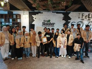 Mahasiswa Politeknik Bisnis Kaltara Laksanakan Kunjungan Industri ke Malabar Cafe